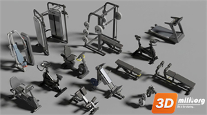 Fitness Equipment Skp Files